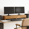 Soporte de monitor con cajones madera artisian 100x27x15 cm 1