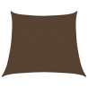 Para-sol estilo vela trapézio 160 g/m² 4/5x4 m PEAD castanho 2