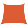 Toldo de vela trapecio HDPE naranja 160 g/m² 4/5x4 m 2