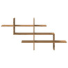 Estante pared madera ingeniería roble artisan 124.5x18x60.5 cm 4