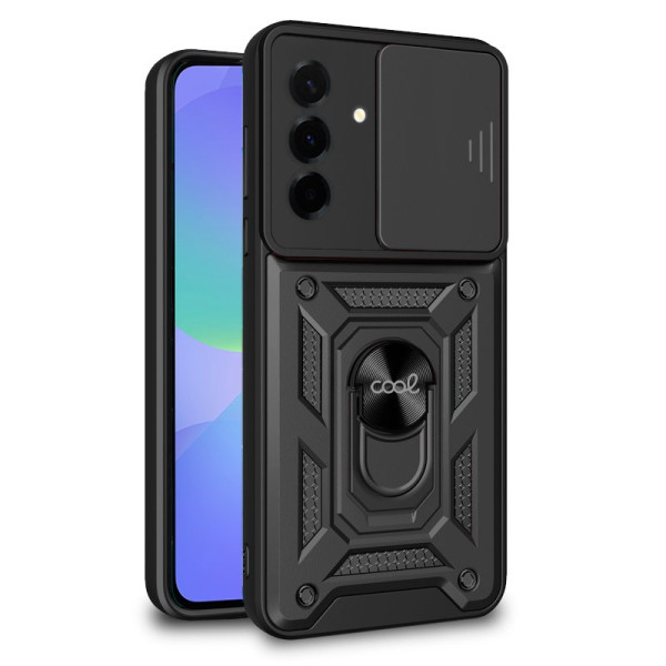 Carcasa COOL para Samsung A366 Galaxy A36 5G Hard Ring Negro D
