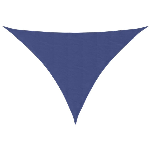 Para-sol estilo vela tecido oxford triangular 3x4x4 m azul M 2