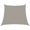 Toldo de vela trapecio HDPE gris claro 160 g/m² 3/4x3 m 2