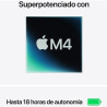 APPLE MACBOOK AIR 13.6" 2025 M4 16GB RAM 256GB blanco estrella 8