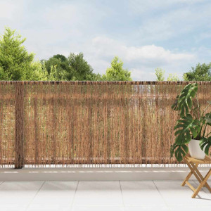 Cerca em galhos de madeira 600x100 cm H