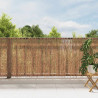 Cerca em galhos de madeira 600x100 cm 2