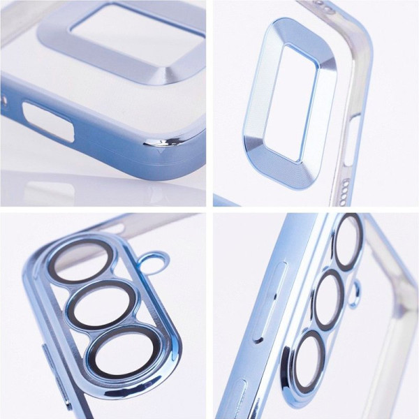 Habitação COOL para Samsung A366 Galaxy A36 5G Borde Metalizado (Azul) M 5