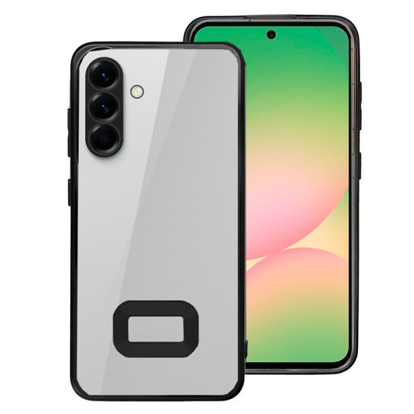 Carcasa COOL para Samsung A566 Galaxy A56 5G Borde Metalizado (Negro) D