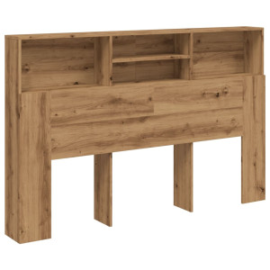 Cabecero armario madera ingeniería roble artisan 180x19x103.5cm H