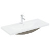 Mueble para lavabo con lavabo integrado y grifo roble artesanal 5