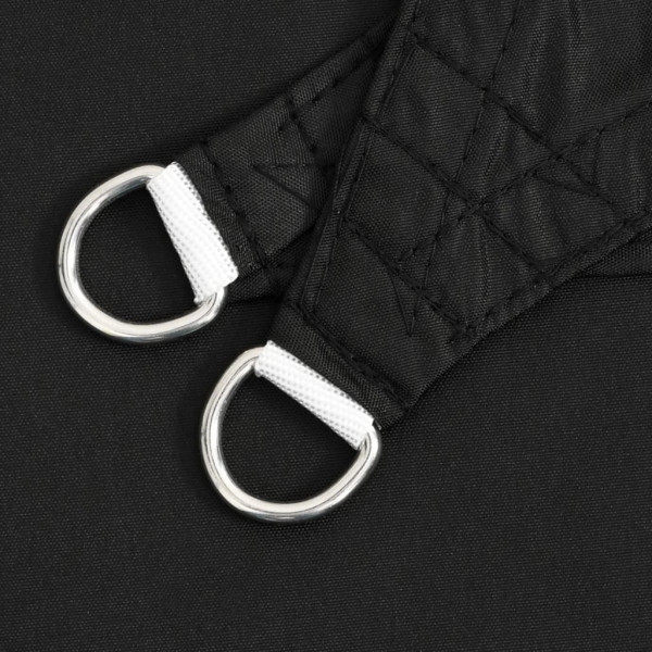 Para-sol vela tecido oxford triangular 2.5x2.5x3.5 m preto M 5