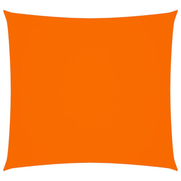 Toldo de vela cuadrado tela Oxford naranja 4.5x4.5 m M 2