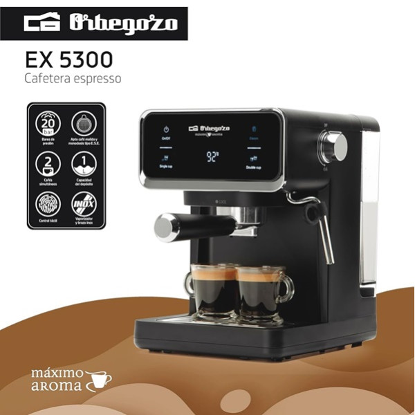 Cafetera Expreso ORBEGOZO EX 5300 negro M 2