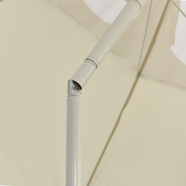 Sombrilla de playa amarillo arena 300 cm M 3