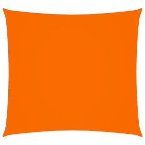 Toldo de vela cuadrado tela Oxford naranja 4x4 m H