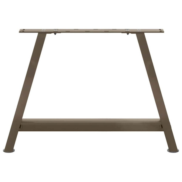 Patas de mesa de centro forma A 2uds acero 70x(42-43) cm M 5