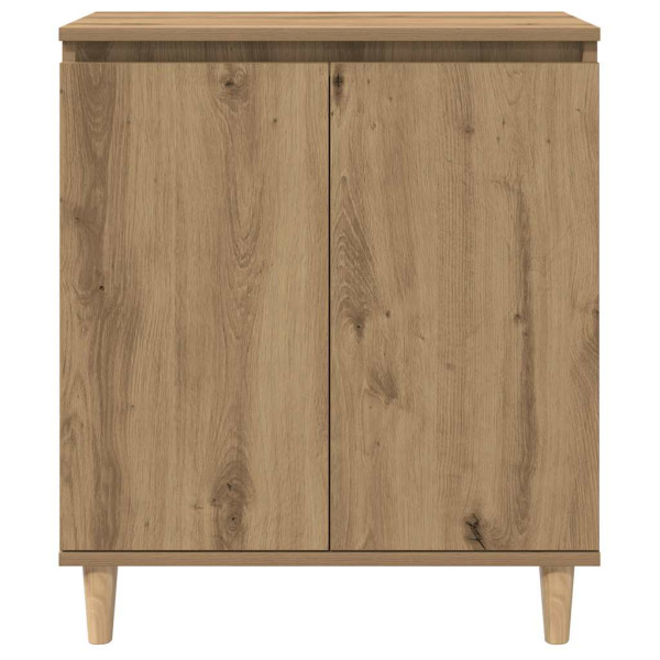 Aparador madera contrachapada roble artisian 60x35x70 cm M 4