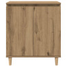 Aparador madera contrachapada roble artisian 60x35x70 cm 4