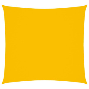 Para-sol estilo vela tecido oxford quadrado 7x7 m amarelo H