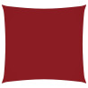 Toldo de vela cuadrado tela Oxford rojo 2x2 m 2