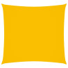 Para-sol vela tecido oxford quadrangular 3.6x3.6 m amarelo 2