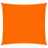 Toldo de vela cuadrado tela Oxford naranja 6x6 m 2