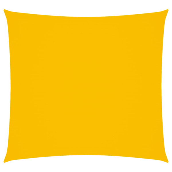 Toldo de vela cuadrado tela Oxford amarillo 6x6 m M 2