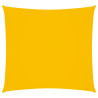 Toldo de vela cuadrado tela Oxford amarillo 6x6 m 2