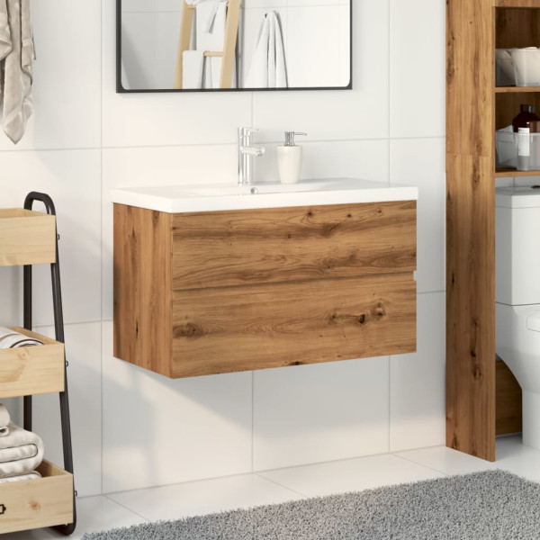 Mueble con lavabo integrado roble artisan M 3