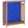 Abrigo para arrumação de lenha 105x38x115 cm acácia maciça 1