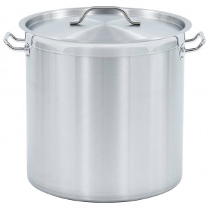 Olla de acero inoxidable 50 L 40x40 cm H