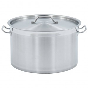 Olla de acero inoxidable 44 L 45x28 cm H