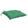 Almofadões de cadeira 4 pcs 40x40x7 cm tecido oxford verde 5