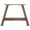 Patas de mesa de centro forma A 2uds acero 30x(30-31) cm 5