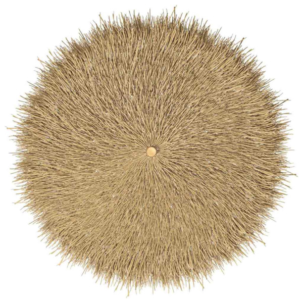 Guarda-chuva Tiki com dossel de folha de bananeira 150 cm Bambu M 4