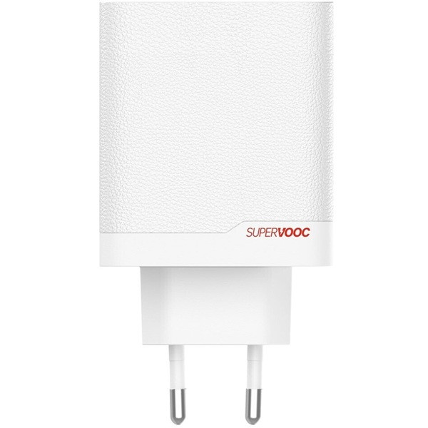 Cargador de Pared dual OnePlus 120W USB-C + USB-A + Cable USB-C a USB-C blanco M 3
