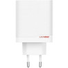 Cargador de Pared dual OnePlus 120W USB-C + USB-A + Cable USB-C a USB-C blanco 3