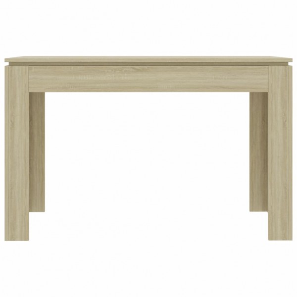 Mesa de comedor madera contrachapada roble Sonoma 120x60x76cm M 4