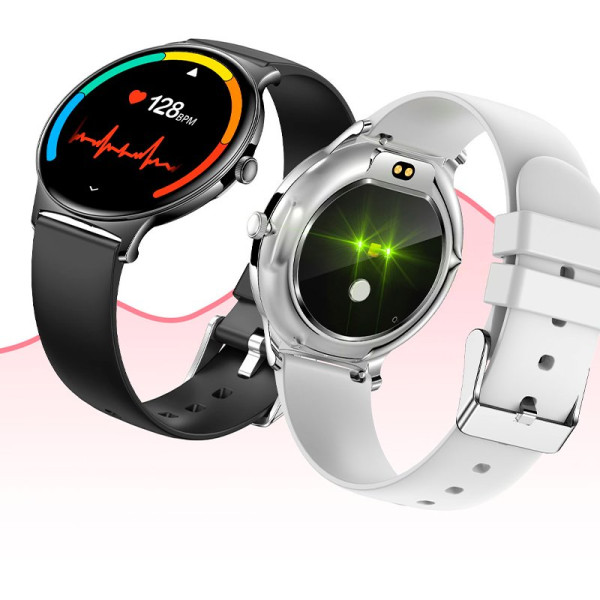 Smartwatch COOL Ultrathin + 2 Correas (Amoled, Llamadas, Ultrafino) Gris M 8