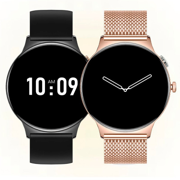 Smartwatch COOL Ultrathin + 2 Correas (Amoled, Llamadas, Ultrafino) Gris M 14