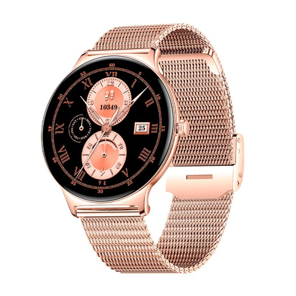Smartwatch COOL Ultrathin + 2 Correas (Amoled, Llamadas, Ultrafino) Rosa D