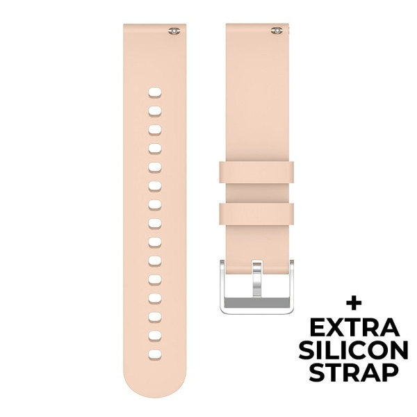 Smartwatch COOL Ultrathin + 2 Correas (Amoled, Llamadas, Ultrafino) Rosa M 3