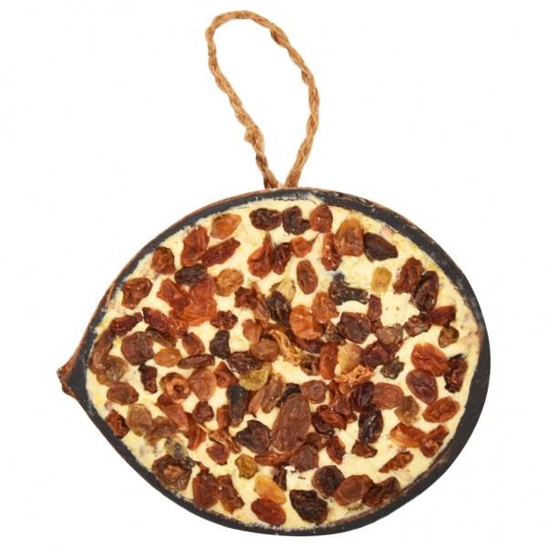 Metades de coco com comida para pássaros 10 unid. 290 g M 4