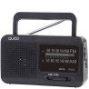 Radio portátil qubo r-222/ negra 1