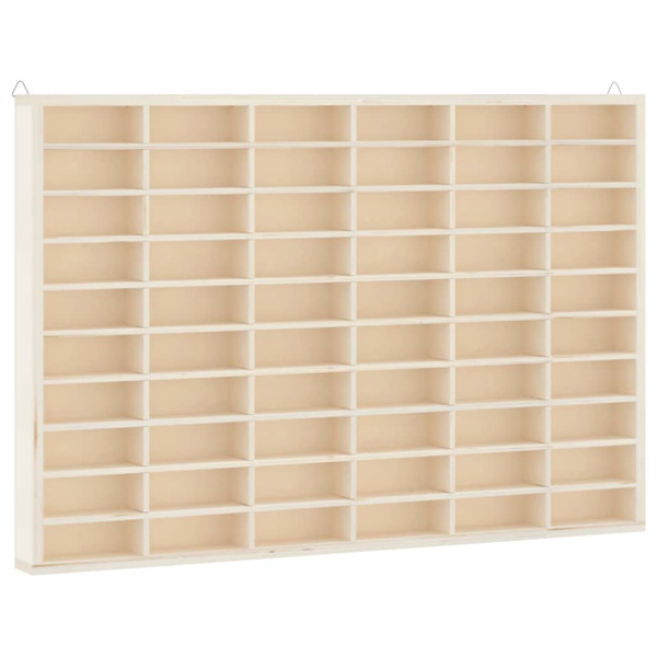 Vitrina de madera para coleccionistas con 60 compartimentos M 2