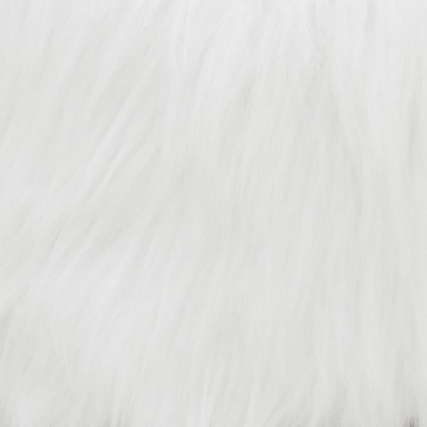 Banco de madeira maciça Teak branco M 2