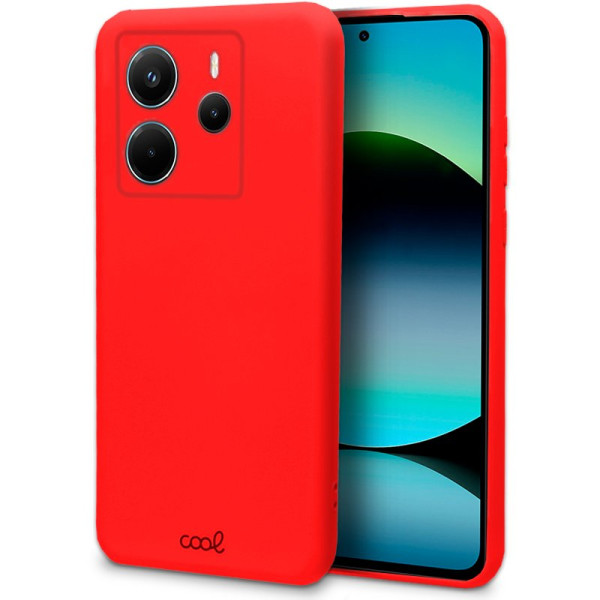 Carcasa COOL para Xiaomi Redmi Note 14 Cover Rojo D