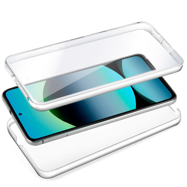 Fundo COOL Silicone 3D para Xiaomi Nota do Redmi 14 (Border Transparent + Trash) M 2