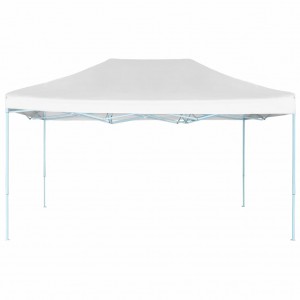 Carpa de fiesta plegable profesional acero blanco 3x4 m H