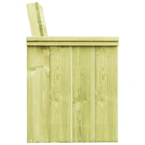 Silla de jardín de madera de pino impregnada M 3